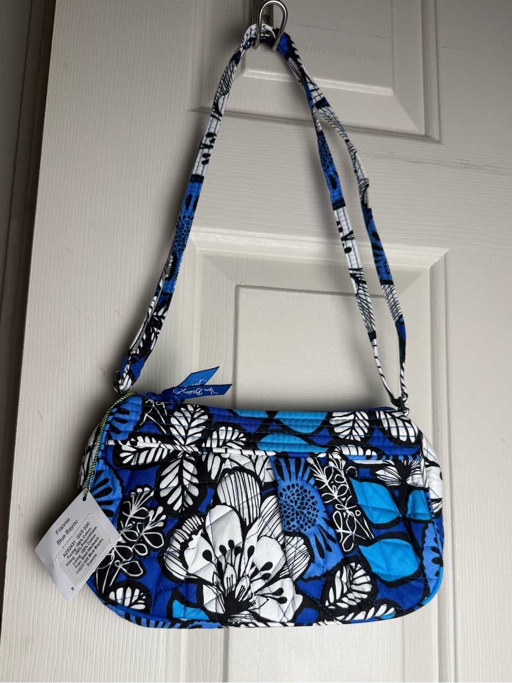 NWT Vera Bradley Blue Bayou Frannie Crossbody